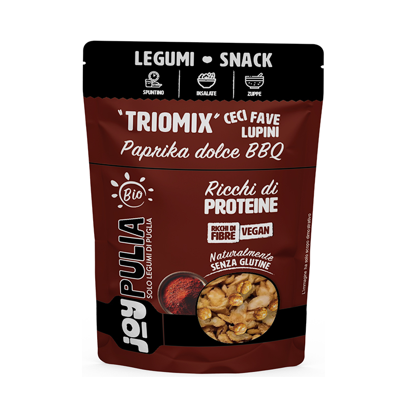 Triomix di legumi croccanti con paprika 42g